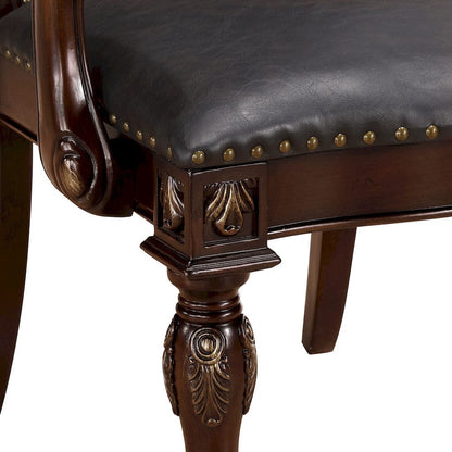 Homelegance  - Adelina Arm Chair in Brown - 1468A  view 5