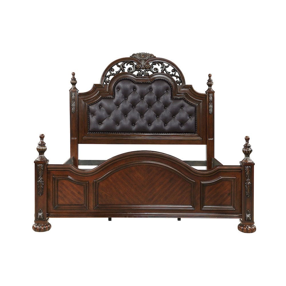 Homelegance  - Adelina California King Bed in Brown - 1468K-1CKx  view 3