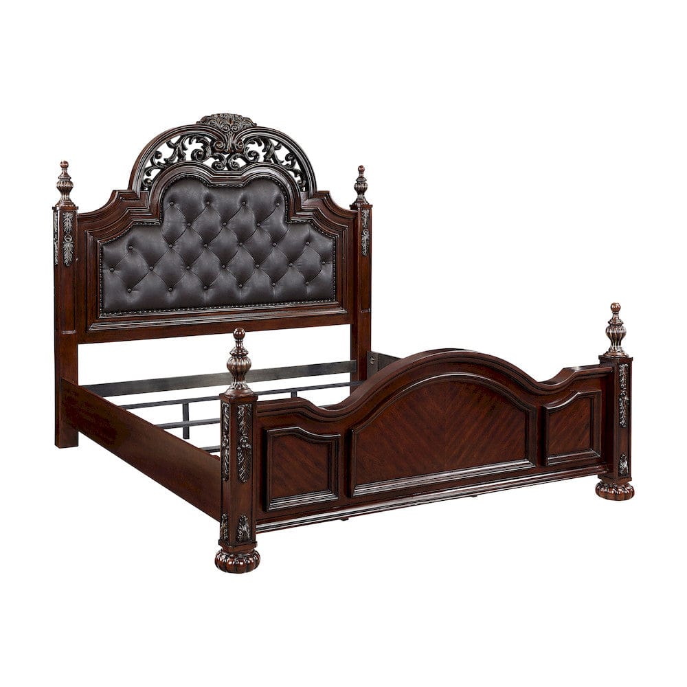 Homelegance  - Adelina California King Bed in Brown - 1468K-1CKx  view 4