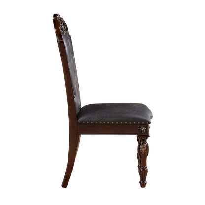 Homelegance  - Adelina Side Chair in Brown - 1468S  view 4