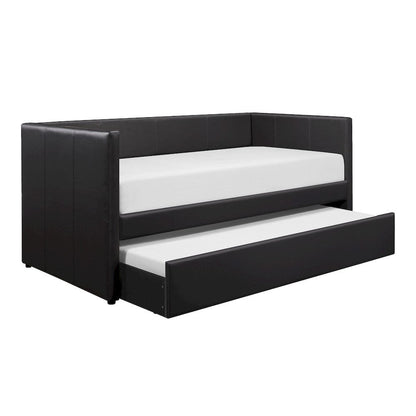 Homelegance  - Adra Daybed W/ Trundle in Black - 4949BKx  view 1