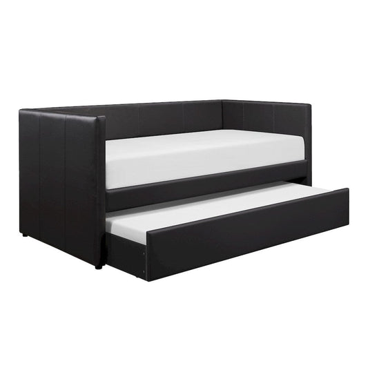 Homelegance  - Adra Daybed W/ Trundle in Black - 4949BKx  view 1