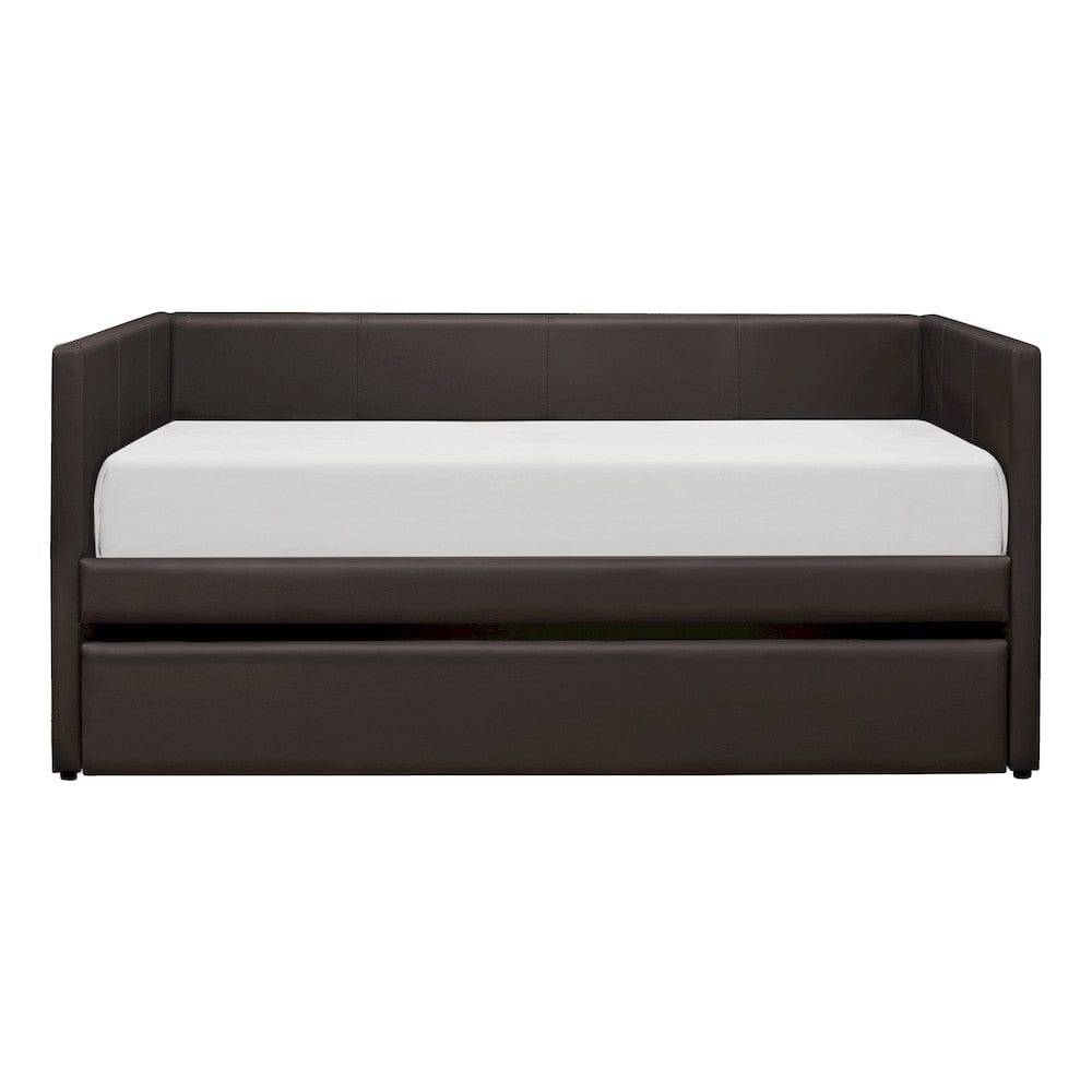 Homelegance  - Adra Daybed W/ Trundle in Brown - 4949DBRx  view 2