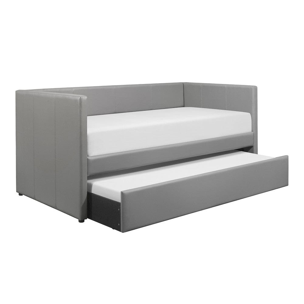Homelegance  - Adra Daybed W/ Trundle in Gray - 4949GYx  view 2