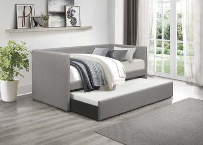 Homelegance  - Adra Daybed W/ Trundle in Gray - 4949GYx  view 5