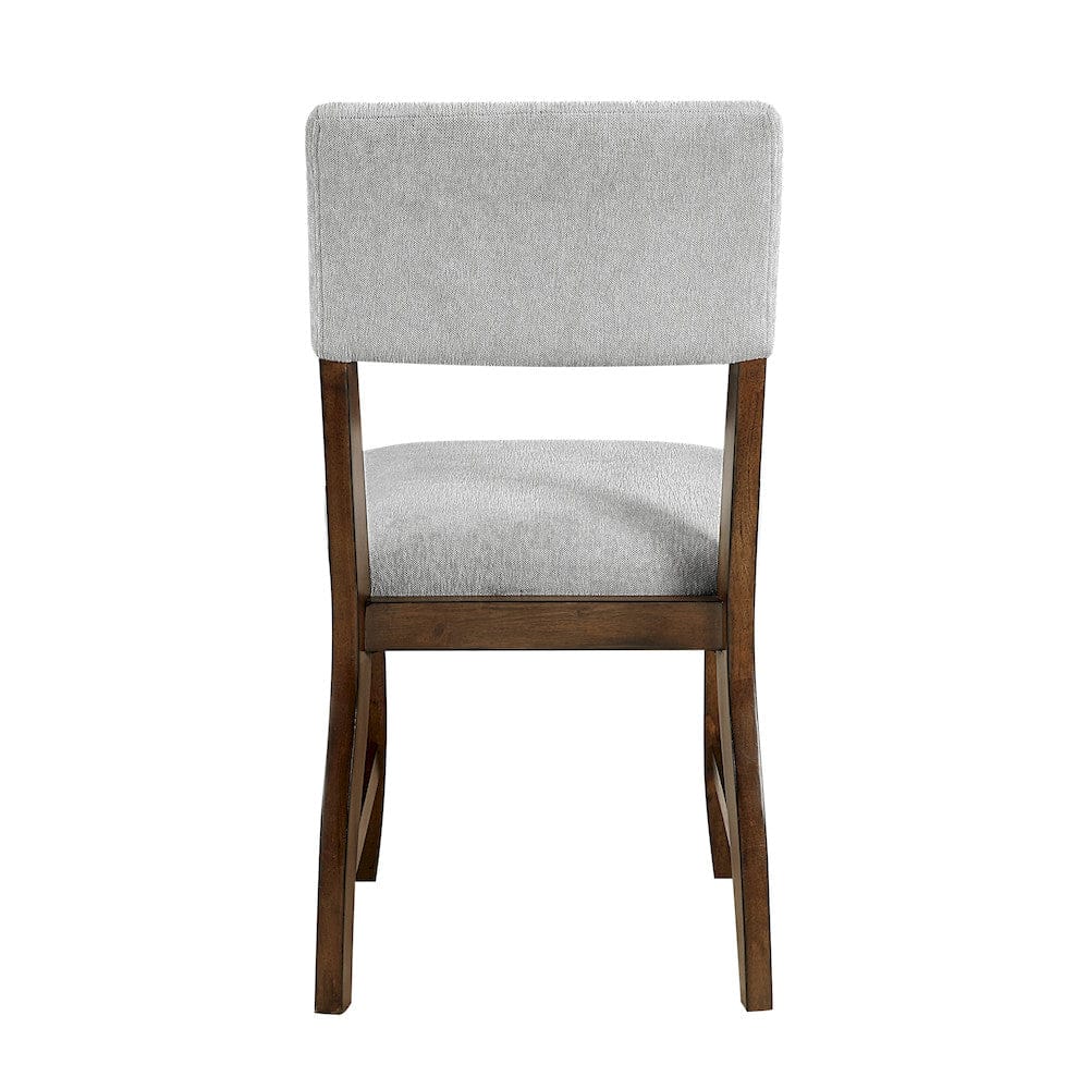 Homelegance  - Aiden Side Chair, Gray in Gray - 5898F1S  view 4