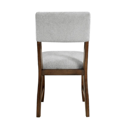 Homelegance  - Aiden Side Chair, Gray in Gray - 5898F1S  view 4