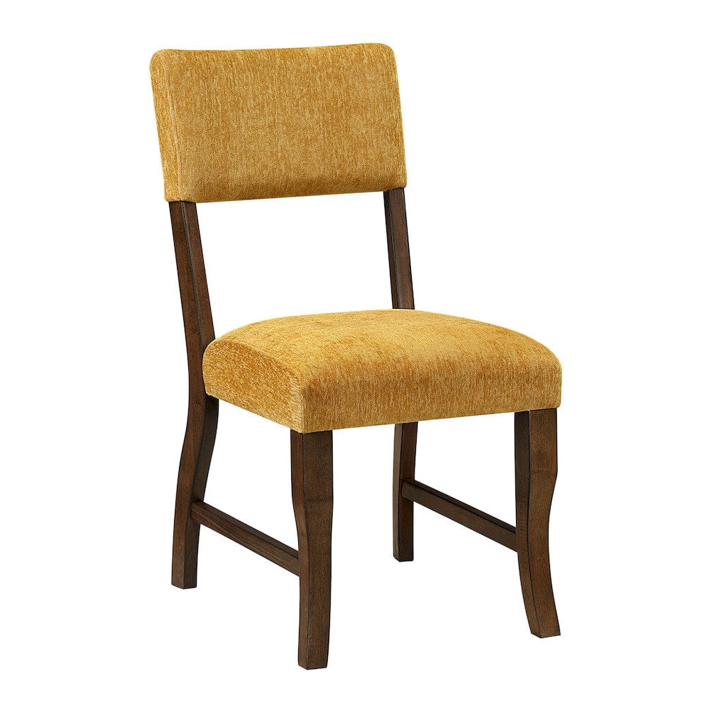 Homelegance  - Aiden Side Chair, Mustard in Mustard - 5898F2S  view 2