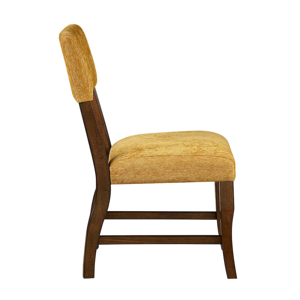 Homelegance  - Aiden Side Chair, Mustard in Mustard - 5898F2S  view 3