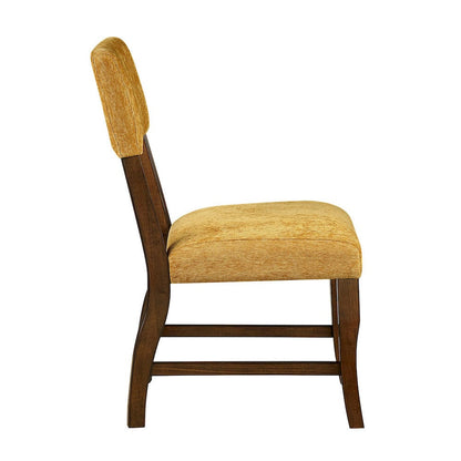 Homelegance  - Aiden Side Chair, Mustard in Mustard - 5898F2S  view 3