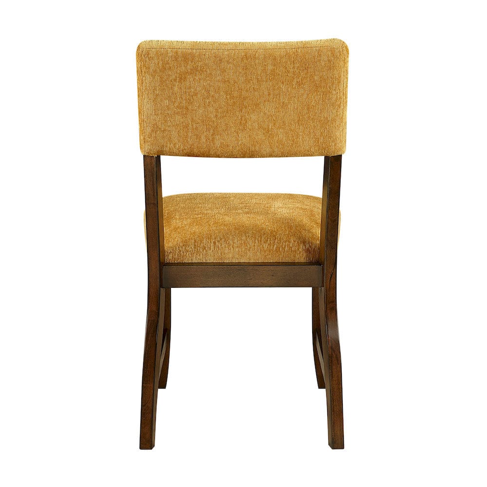 Homelegance  - Aiden Side Chair, Mustard in Mustard - 5898F2S  view 4