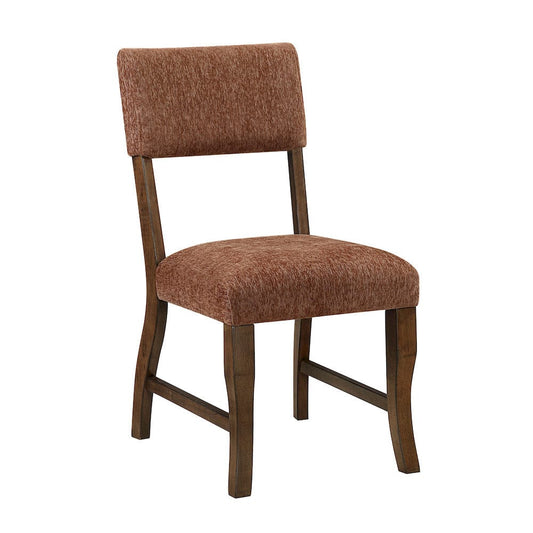 Homelegance  - Aiden Side Chair, Rust in Rust - 5898F4S  view 2
