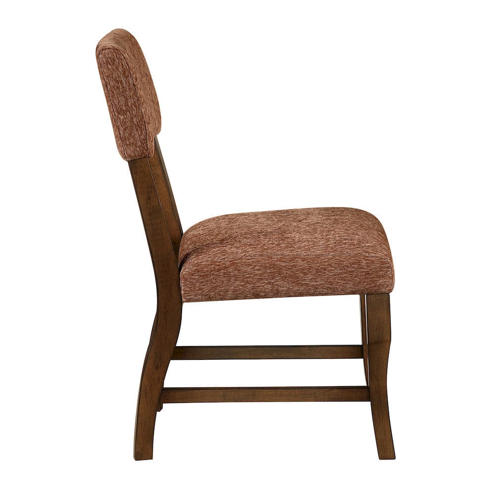 Homelegance  - Aiden Side Chair, Rust in Rust - 5898F4S  view 3