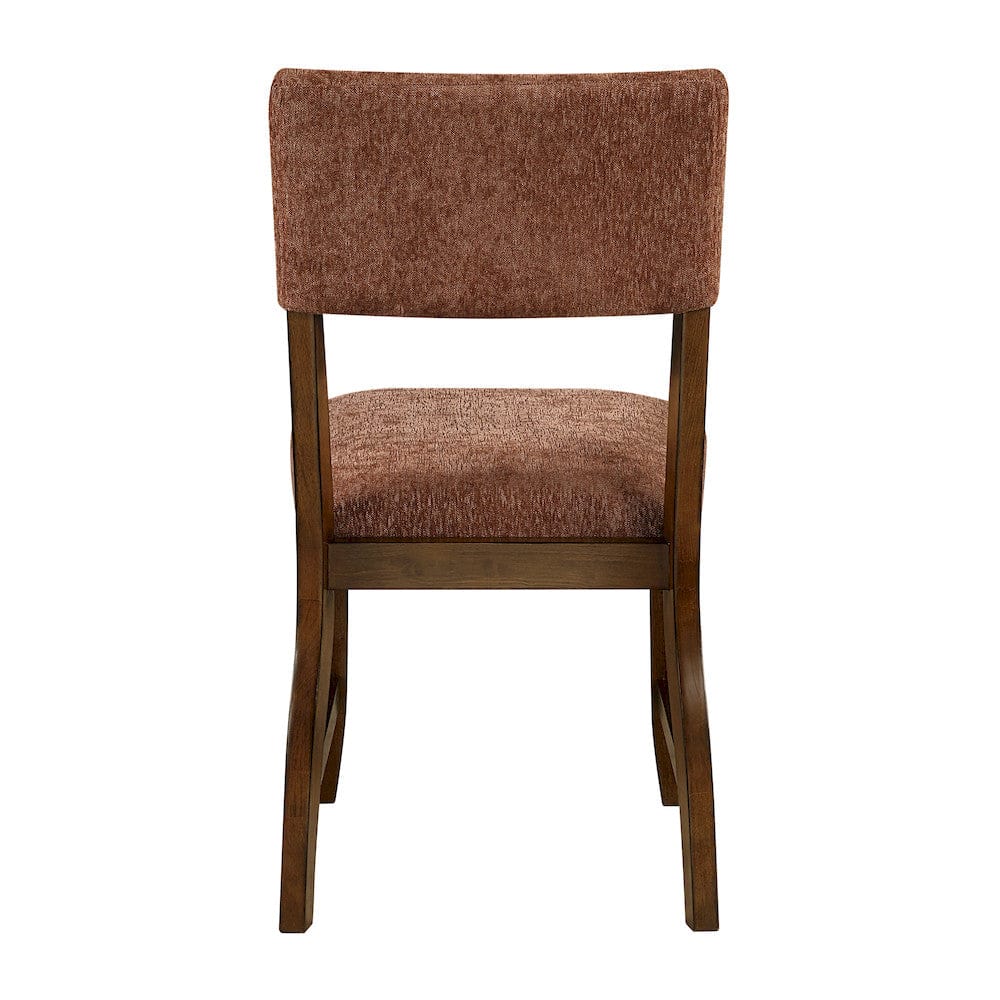 Homelegance  - Aiden Side Chair, Rust in Rust - 5898F4S  view 4