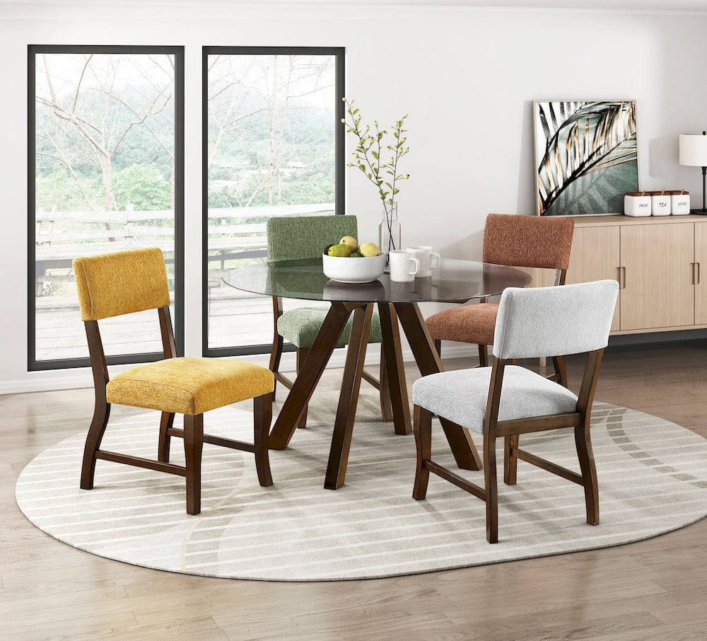 Homelegance  - Aiden Side Chair, Rust in Rust - 5898F4S  view 10