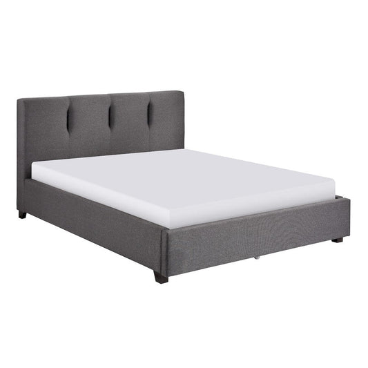 Homelegance  - Aitana Eastern King Platform Bed W/ Storage Footboard in Graphite - 1632GHK-1EKDWx  view 1