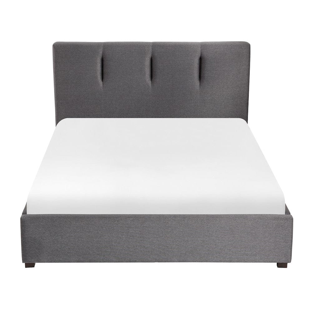 Homelegance  - Aitana Eastern King Platform Bed W/ Storage Footboard in Graphite - 1632GHK-1EKDWx  view 4