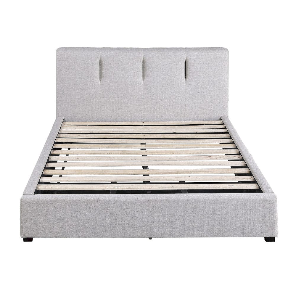 Homelegance  - Aitana Full Platform Bed in Gray - 1632F-1x  view 4