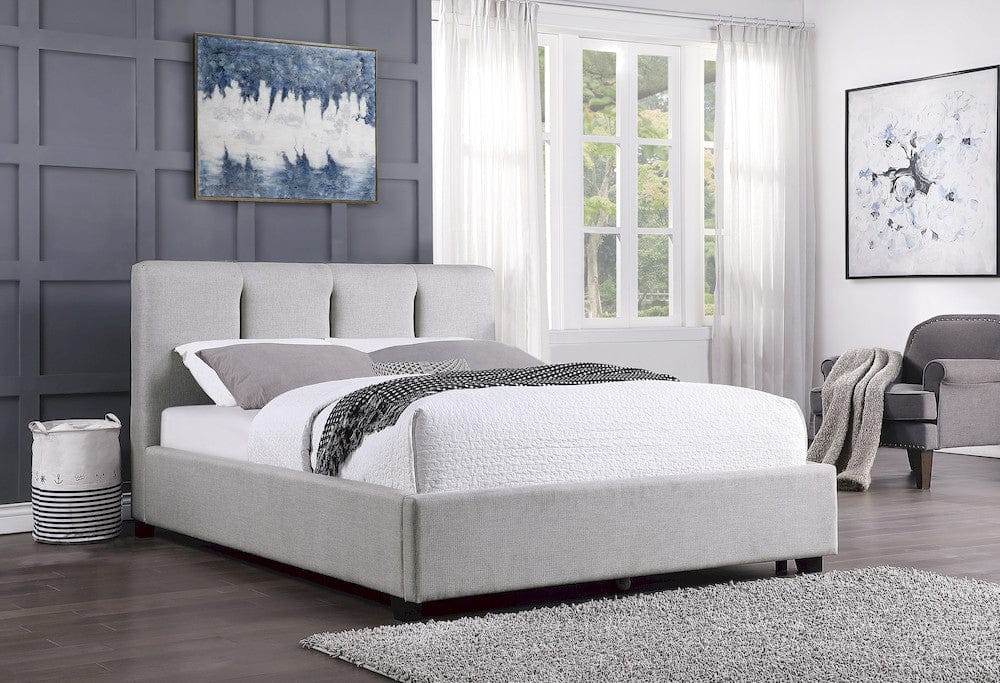 Homelegance  - Aitana Full Platform Bed in Gray - 1632F-1x  view 5