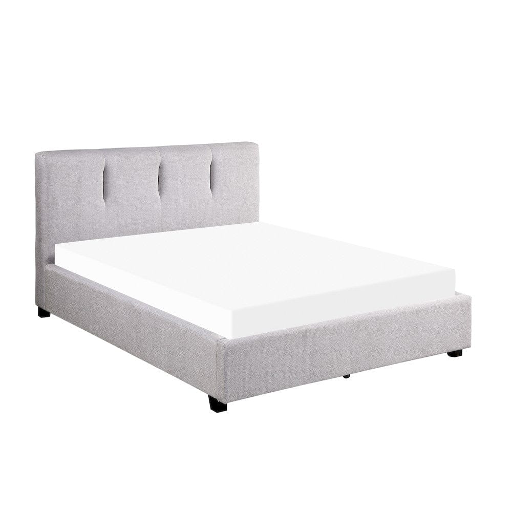 Homelegance  - Aitana Full Platform Bed W/ Storage Drawer in Gray - 1632F-1DWx  view 3