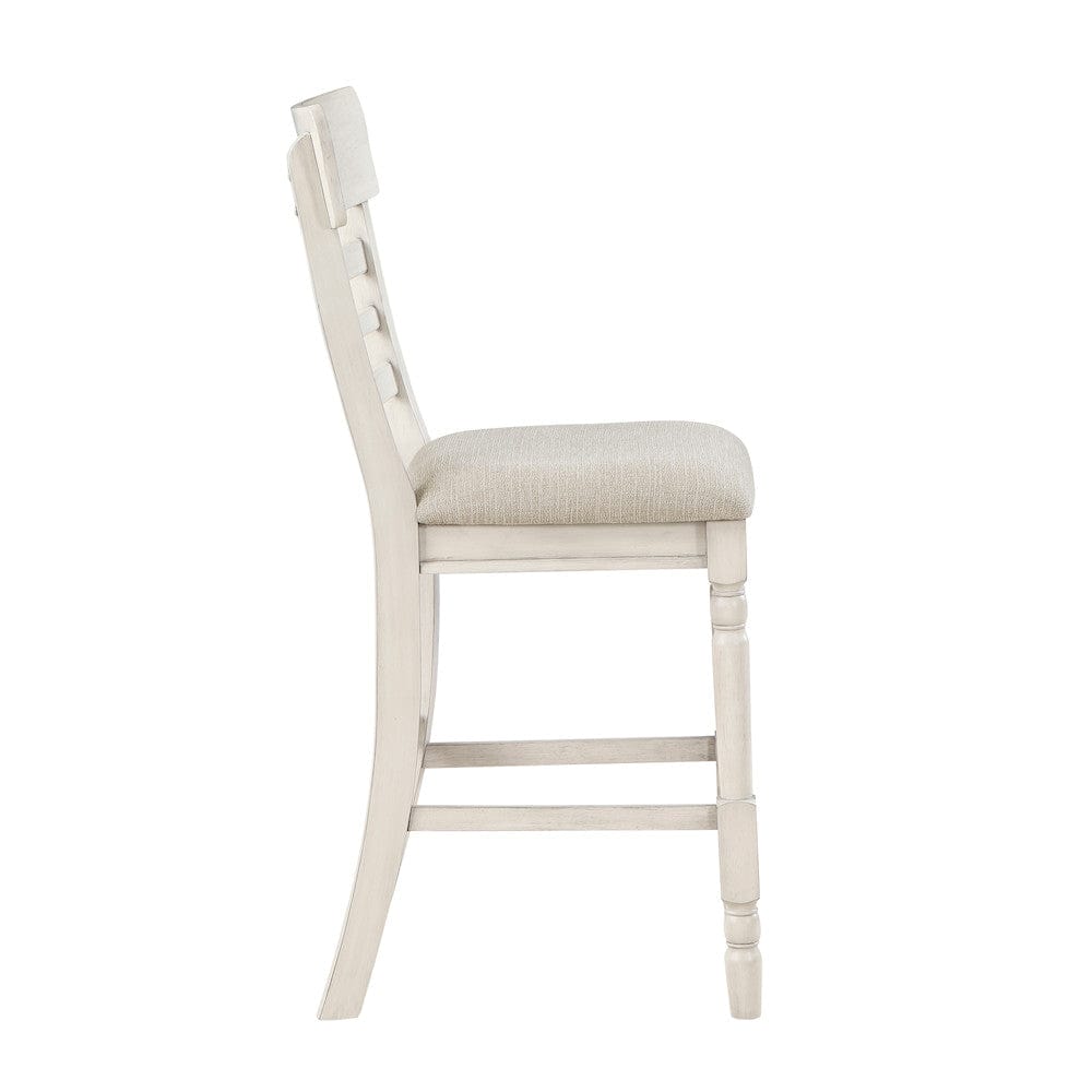 Homelegance  - Alburgh Counter Height Chair in Light gray - 5906WH-24  view 3