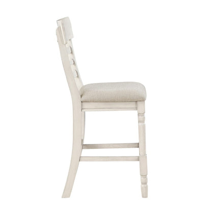 Homelegance  - Alburgh Counter Height Chair in Light gray - 5906WH-24  view 3