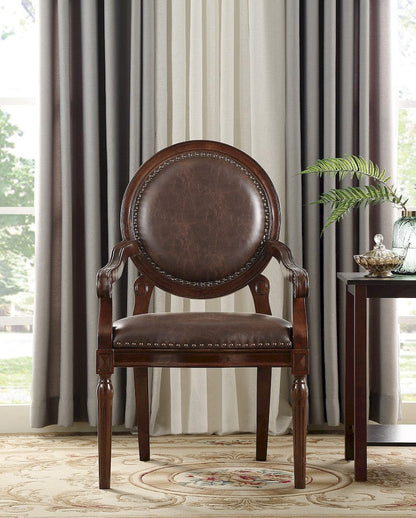Homelegance  - Aldermont Desk Chair in Dark brown - 4524DBR  view 3