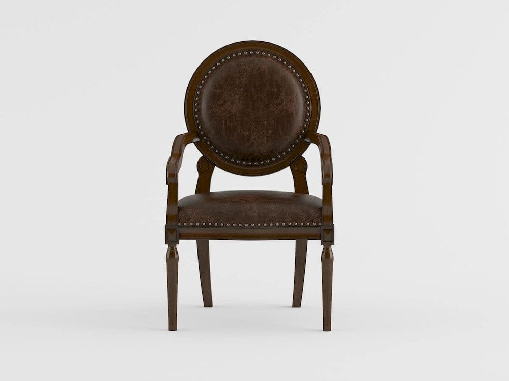 Homelegance  - Aldermont Desk Chair in Dark brown - 4524DBR  view 4