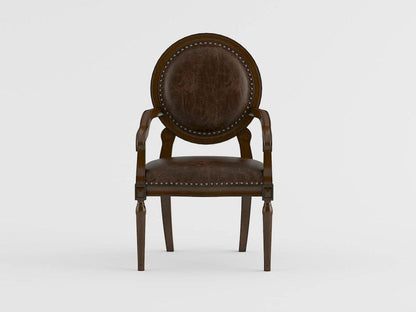 Homelegance  - Aldermont Desk Chair in Dark brown - 4524DBR  view 4