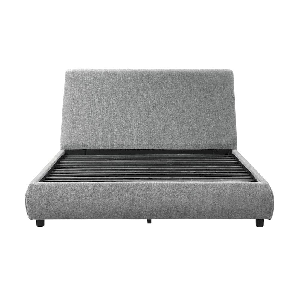 Homelegance  - Alford Queen Platform Bed in Gray - 1931-1x  view 6