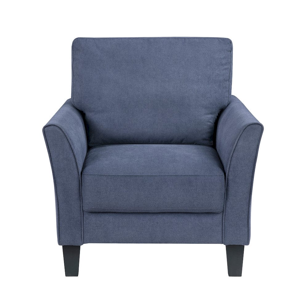 Homelegance  - Aliana Chair in Blue - 9519BUE-1  view 3