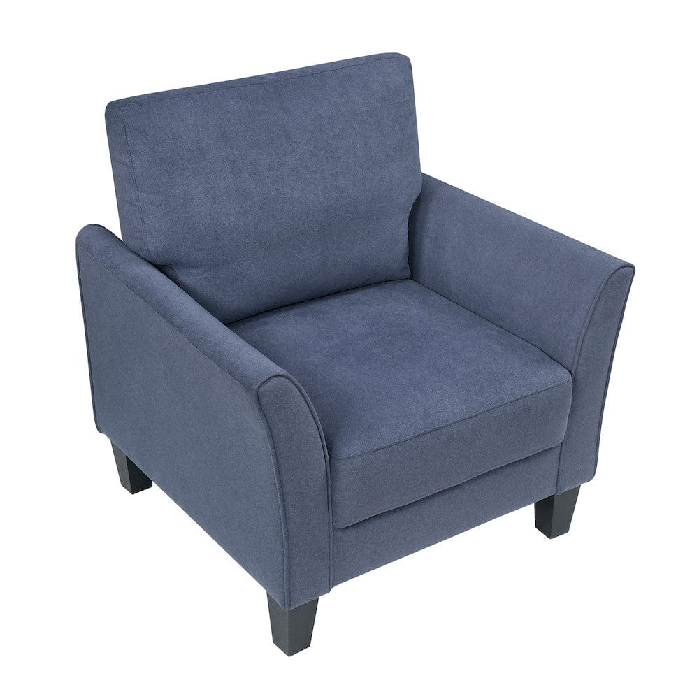 Homelegance  - Aliana Chair in Blue - 9519BUE-1  view 9
