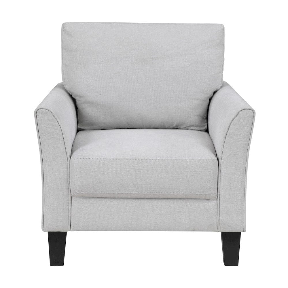 Homelegance  - Aliana Chair in Gray - 9519GRY-1  view 1