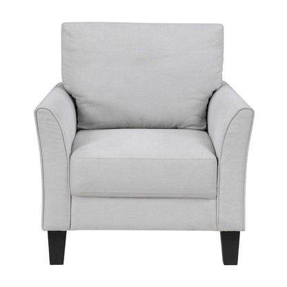 Homelegance  - Aliana Chair in Gray - 9519GRY-1  view 1