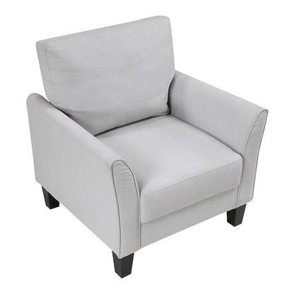 Homelegance  - Aliana Chair in Gray - 9519GRY-1  view 3