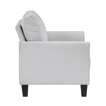 Homelegance  - Aliana Chair in Gray - 9519GRY-1  view 4