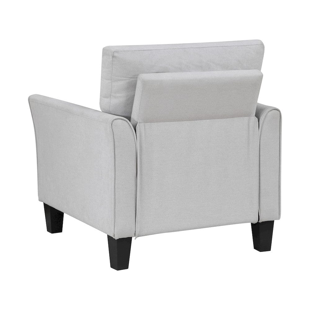 Homelegance  - Aliana Chair in Gray - 9519GRY-1  view 5