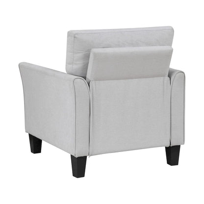 Homelegance  - Aliana Chair in Gray - 9519GRY-1  view 5