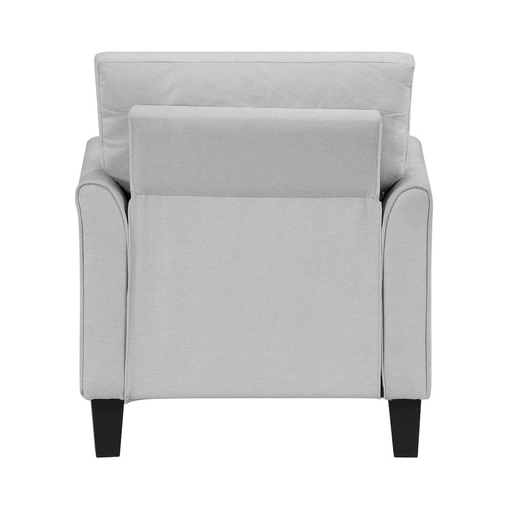 Homelegance  - Aliana Chair in Gray - 9519GRY-1  view 6