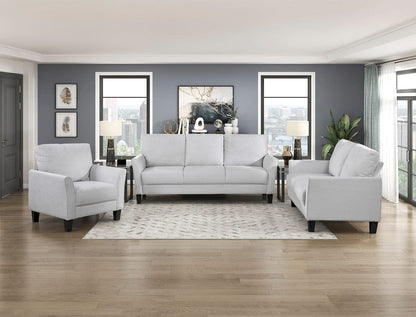 Homelegance  - Aliana Chair in Gray - 9519GRY-1  view 10