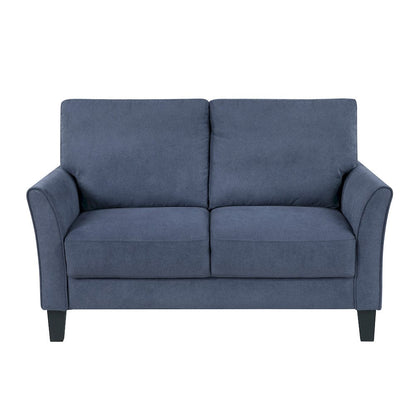 Homelegance  - Aliana Love Seat in Blue - 9519BUE-2  view 1
