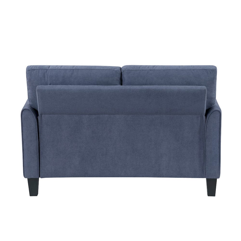 Homelegance  - Aliana Love Seat in Blue - 9519BUE-2  view 4