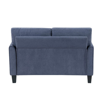 Homelegance  - Aliana Love Seat in Blue - 9519BUE-2  view 4