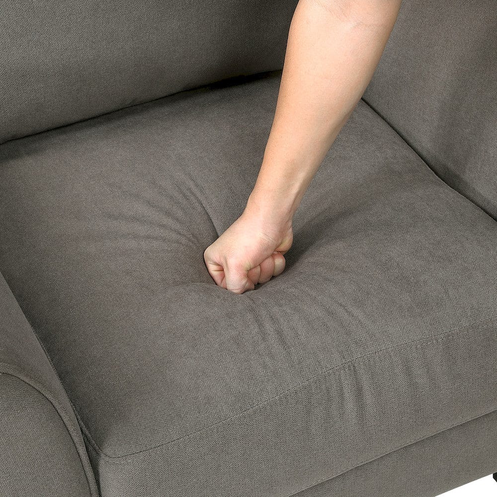 Homelegance  - Aliana Love Seat in Brownish gray - 9519CHC-2  view 7