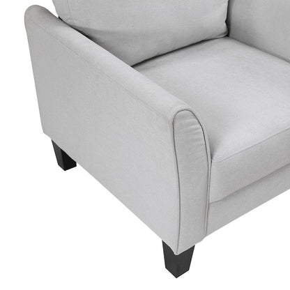 Homelegance  - Aliana Love Seat in Gray - 9519GRY-2  view 5