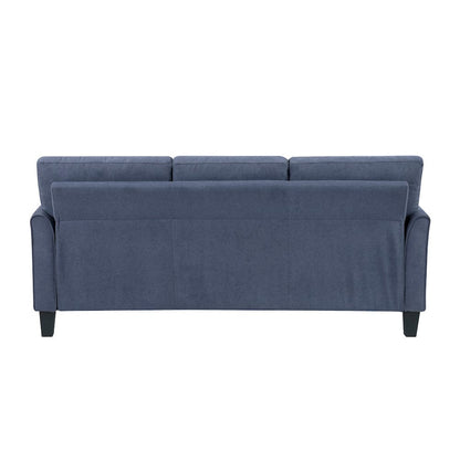 Homelegance  - Aliana Sofa in Blue - 9519BUE-3  view 3