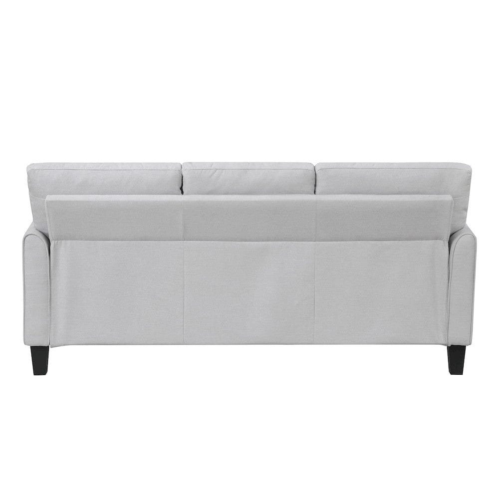Homelegance  - Aliana Sofa in Gray - 9519GRY-3  view 3