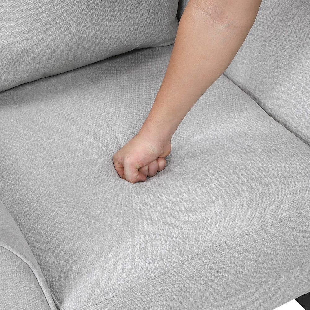 Homelegance  - Aliana Sofa in Gray - 9519GRY-3  view 7