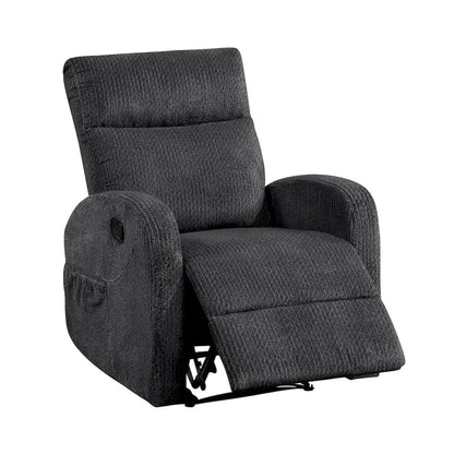 Homelegance  - Allen Reclining Chair in Dark gray - 9147FDG-1  view 1