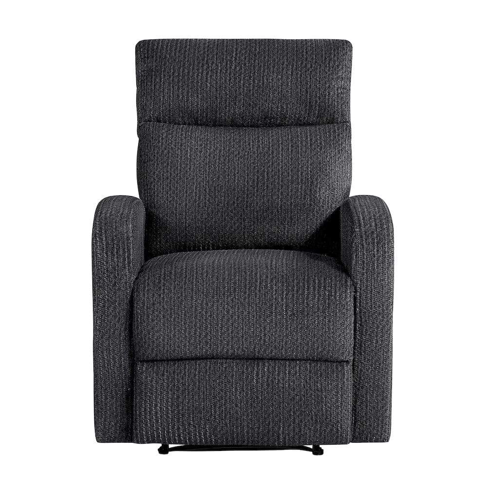Homelegance  - Allen Reclining Chair in Dark gray - 9147FDG-1  view 3